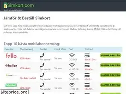 Sites similar to simkort.com