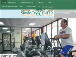 Sites similar to simmonscenter.com