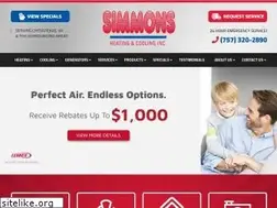 Sites similar to simmonsheatcool.com