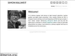 Sites similar to simon-kallweit.me