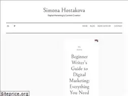 Sites similar to simonahostakova.com