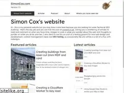 Sites similar to simoncox.com