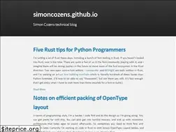 Sites similar to simoncozens.github.io