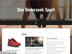 Sites similar to simonderzoeksport.nl