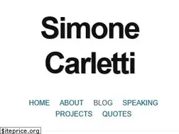 Sites similar to simonecarletti.com