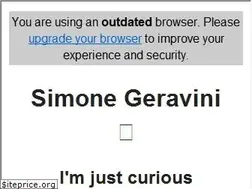 Sites similar to simonegeravini.com