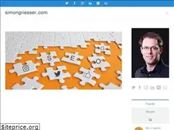 Sites similar to simongriesser.com