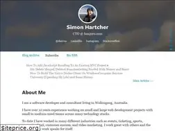 Sites similar to simonhartcher.com