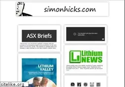 Sites similar to simonhicks.com