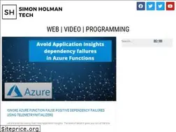 Sites similar to simonholmantech.com