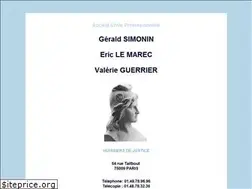 Sites similar to simonin-huissier.com