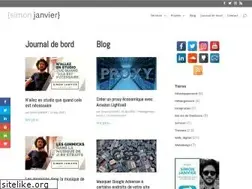 Sites similar to simonjanvier.com