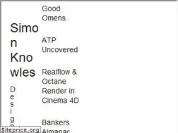 Sites similar to simonknowles.co.uk