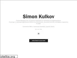 Sites similar to simonkulkov.com