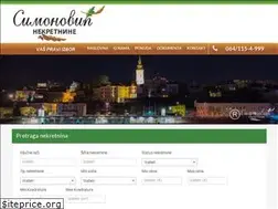 Sites similar to simonovic-nekretnine.com