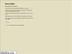 Sites similar to simonsadler.org