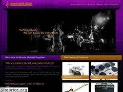 Sites similar to simonsmusicsupplies.com