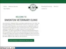 Sites similar to simontonvet.com
