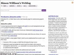 Sites similar to simonwillison.net
