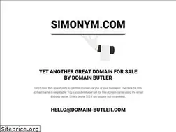 Sites similar to simonym.com