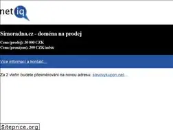 Sites similar to simoradna.cz