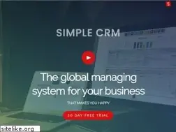 Sites similar to simple-crm-online.com