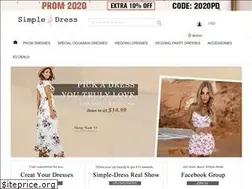 Sites similar to simple-dress.com