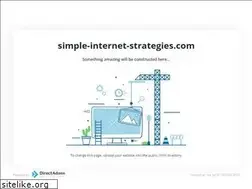 Sites similar to simple-internet-strategies.com