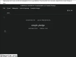 Sites similar to simple-pledge.de