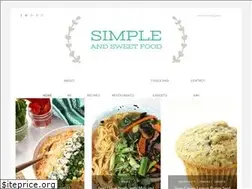 Sites similar to simpleandsweetfood.com
