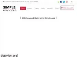 Sites similar to simplebenchtops.com.au