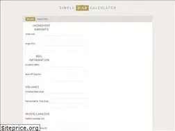 Sites similar to simplebiabcalculator.com