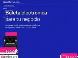 Sites similar to simpleboleta.cl