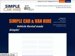 Sites similar to simplecarhire.co.uk