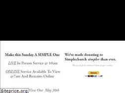 Sites similar to simplechurchstl.com