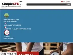 Sites similar to simplecpr.com