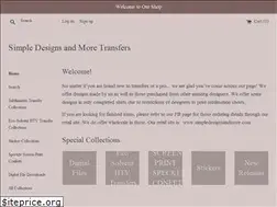 Sites similar to simpledesignstransfers.com