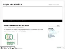 Sites similar to simpledotnetsolutions.wordpress.com