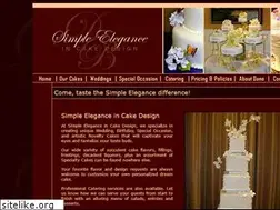 Sites similar to simpleeleganceincakedesign.com