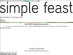 Sites similar to simplefeast.com