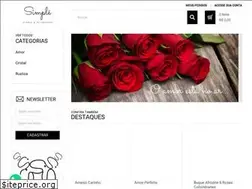 Sites similar to simpleflores.com.br