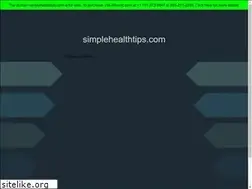 Sites similar to simplehealthtips.com