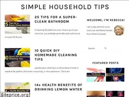 Sites similar to simplehouseholdtips.com