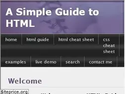 Sites similar to simplehtmlguide.com