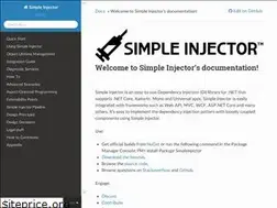 Sites similar to simpleinjector.readthedocs.io