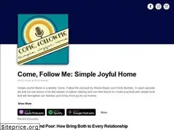 Sites similar to simplejoyfulhome.com