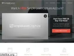 Sites similar to simpleleadcapture.com