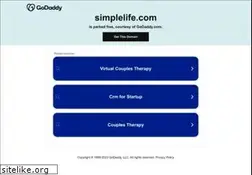 Sites similar to simplelife.com
