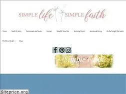 Sites similar to simplelifesimplefaith.com