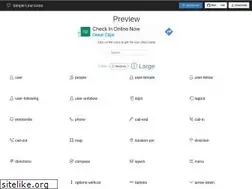 Sites similar to simplelineicons.github.io